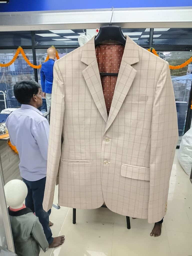 Checked sandal coat tailor shop Coimbatore
