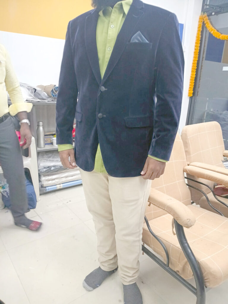 velvet blazer tailor shop Coimbatore